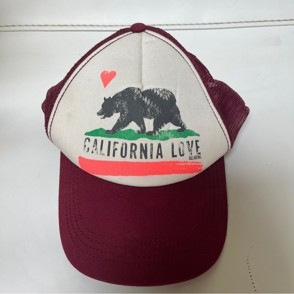 Billabong California SnapBack Back Mesh Adjustable Men’s Cap Hat
